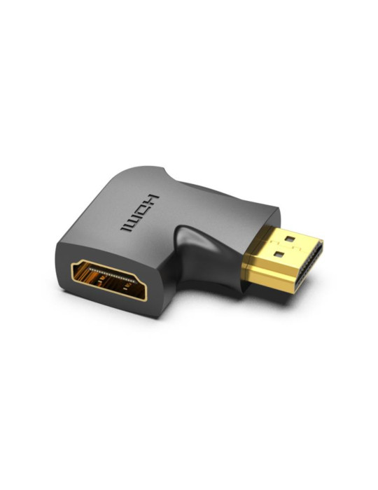 VENTION Adaptateur HDMI Mâle vers Femelle 90° Vertical Plat