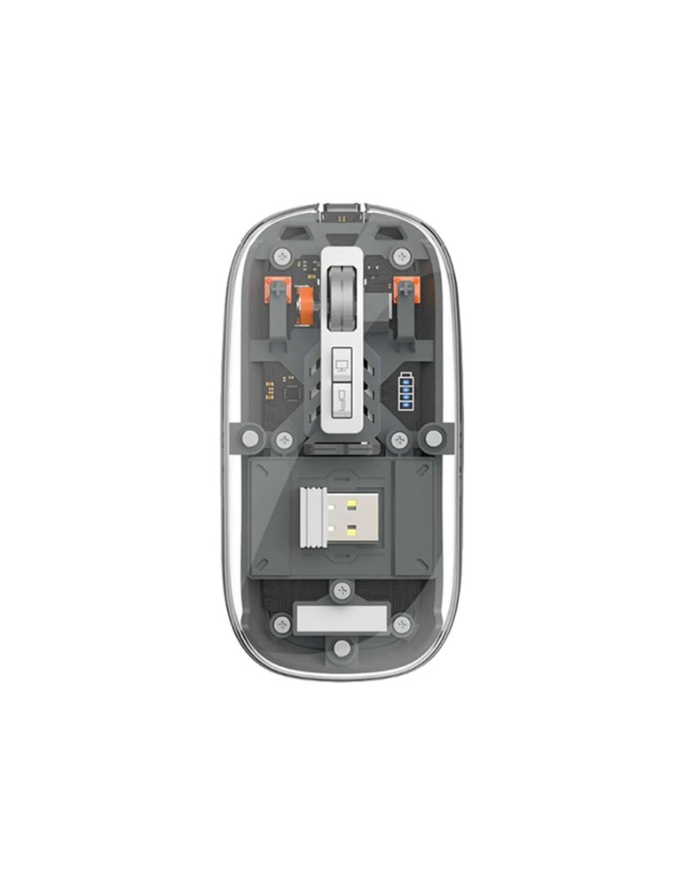 WiWU Souris Magnétique Crystal Filaire/Bluetooth (WM105)