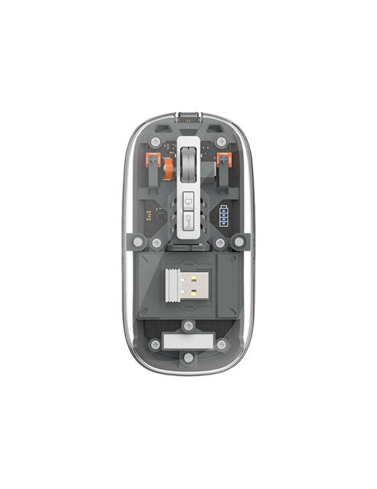 WiWU Souris Magnétique Crystal Filaire/Bluetooth (WM105)