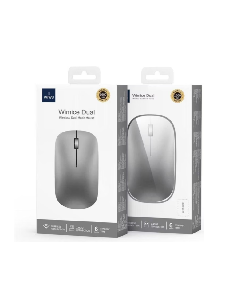 WiWU Souris Sans Fil (Argent) (WM110) | DOTIRI