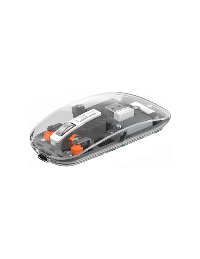 WiWU Souris Magnétique Crystal Filaire/Bluetooth (WM105)