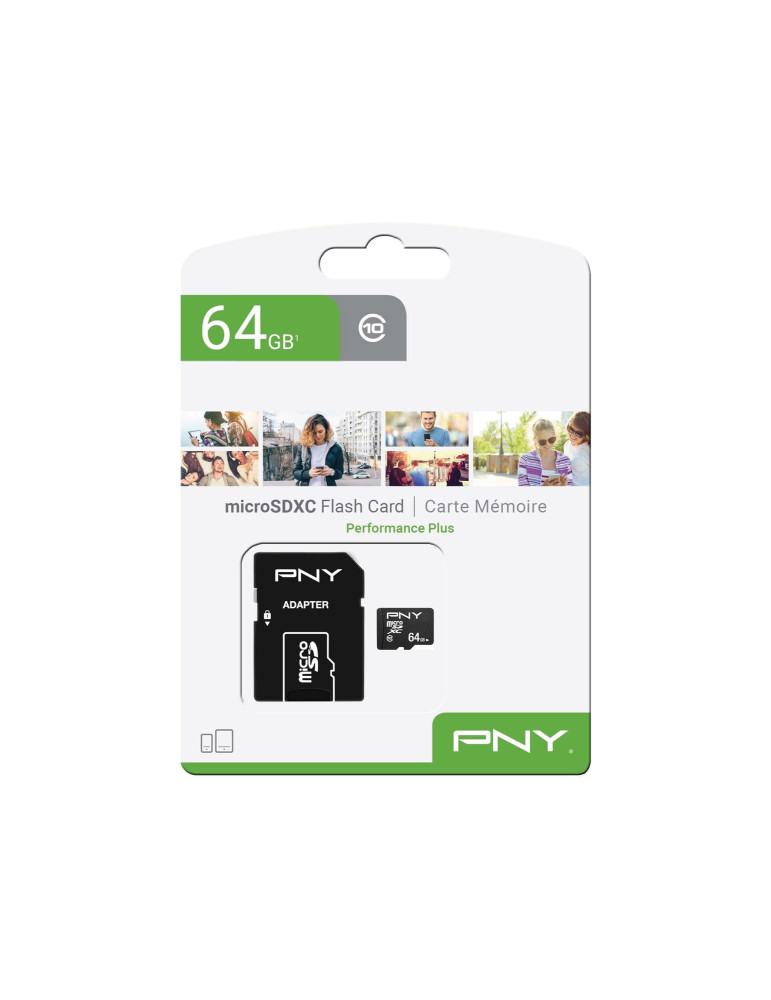 PNY microSD Performance Plus 64 Go | DOTIRI