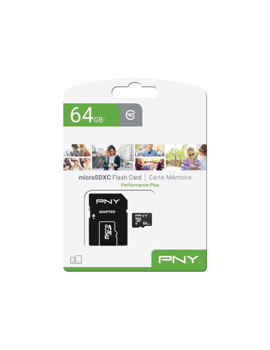 PNY microSD Performance Plus 64 Go | DOTIRI