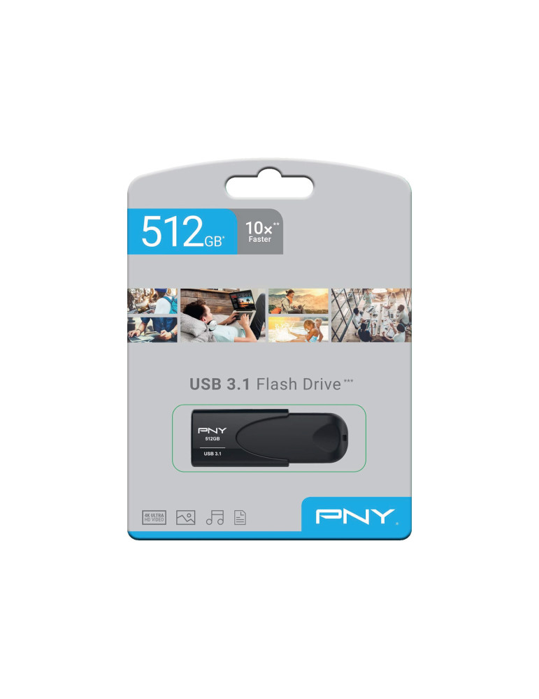 PNY Clé USB Attaché 4 512 Go | DOTIRI