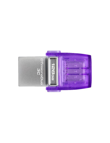 KINGSTON Clé USB MicroDuo 3C Gen3 128Go
