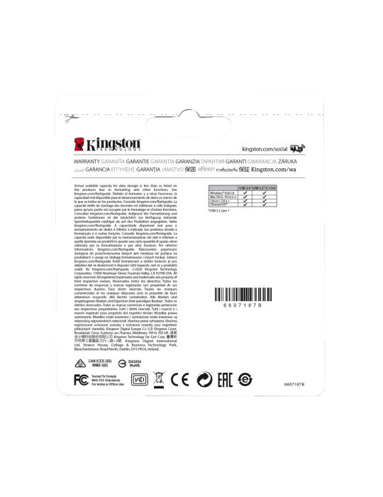 KINGSTON DataTraveler Micro 3.1 DTMC3G2/128GB | DOTIRI