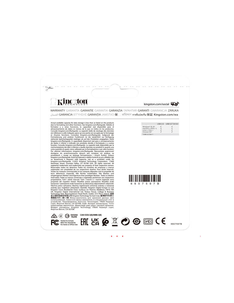 KINGSTON 256G USB 3.2 Gen 1 *DTX/256GB | DOTIRI