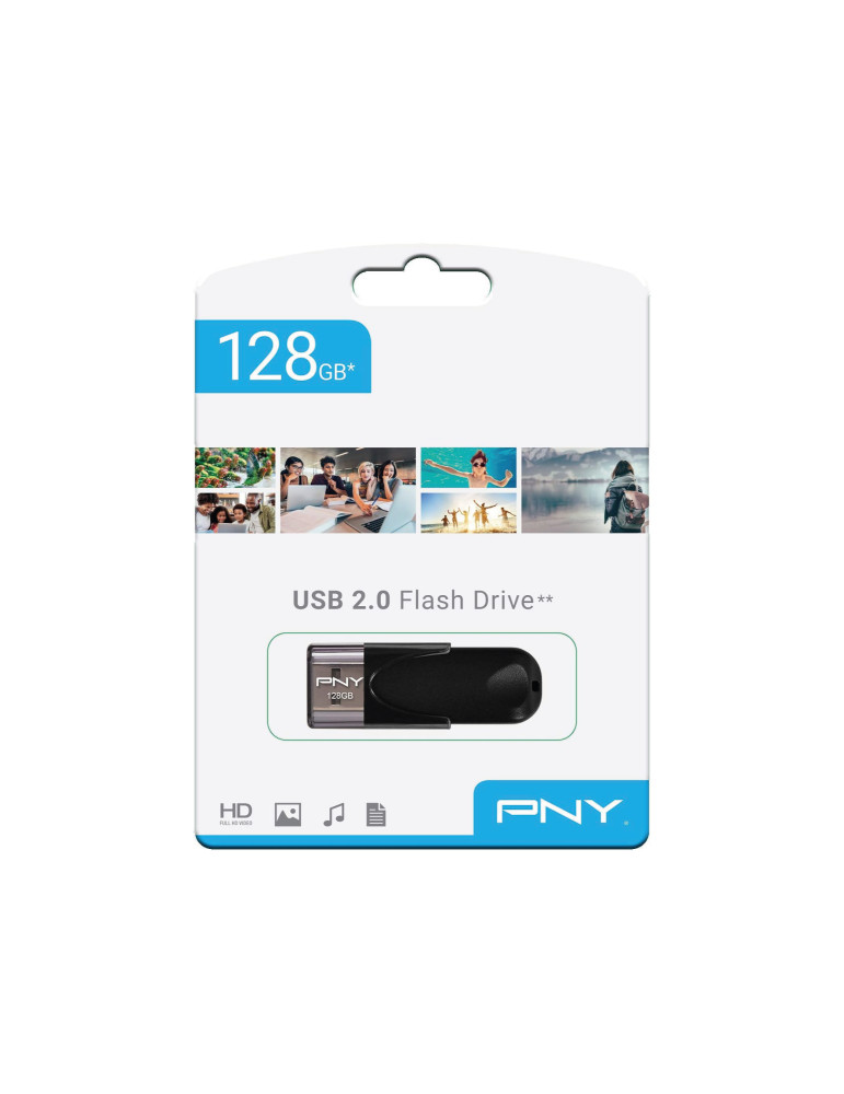 PNY Clé USB Attaché 4 USB 2.0 128 Go | DOTIRI