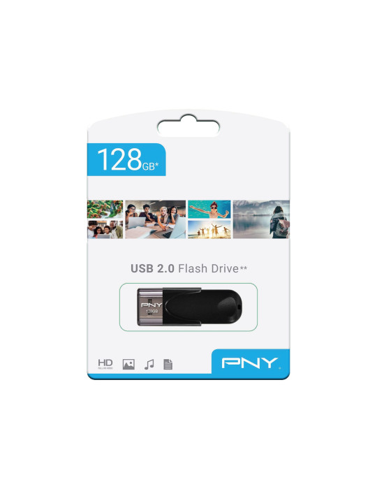 PNY Clé USB Attaché 4 USB 2.0 128 Go | DOTIRI
