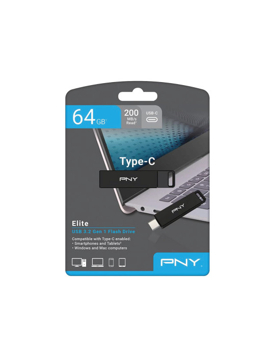 PNY Clé USB-C Elite 64 Go | DOTIRI
