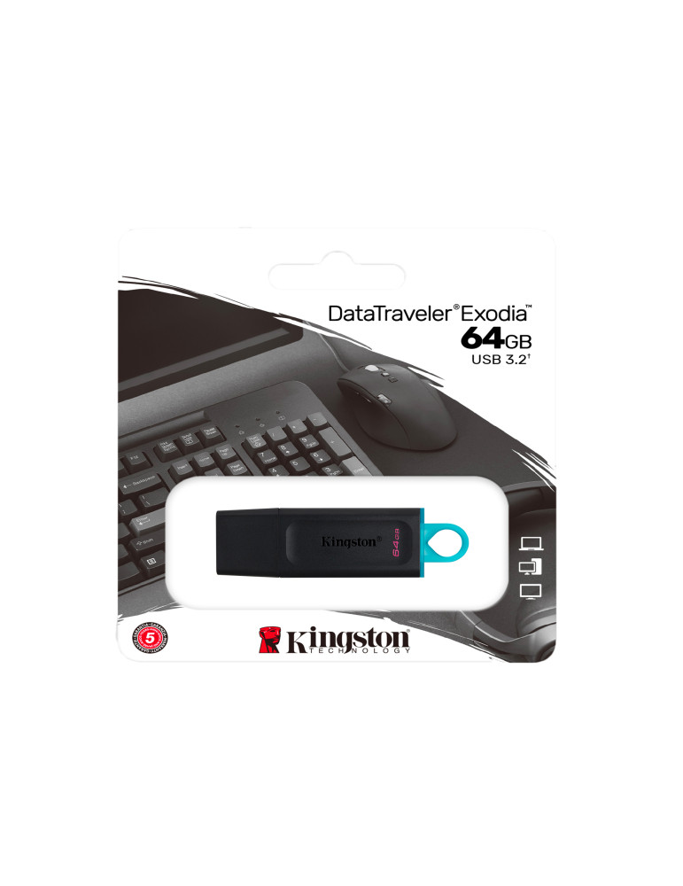 KINGSTON 64G USB 3.2 Gen 1 *DTX/64GB | DOTIRI