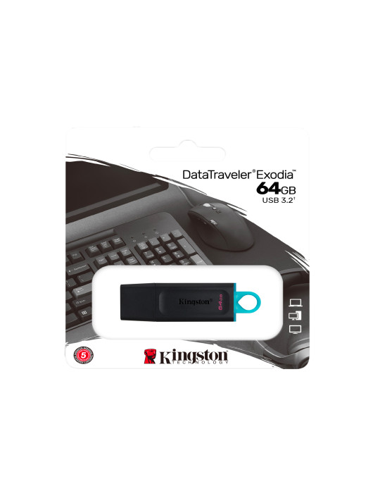 KINGSTON 64G USB 3.2 Gen 1 *DTX/64GB | DOTIRI