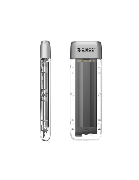 ORICO Boîtier Externe SSD M.2 SATA USB-C (TXM2F-C3-GY-EP)