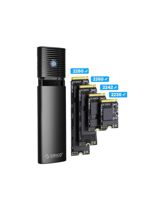 ORICO Boîtier Externe SSD M.2 SATA USB-C (5 Gbps) | DOTIRI