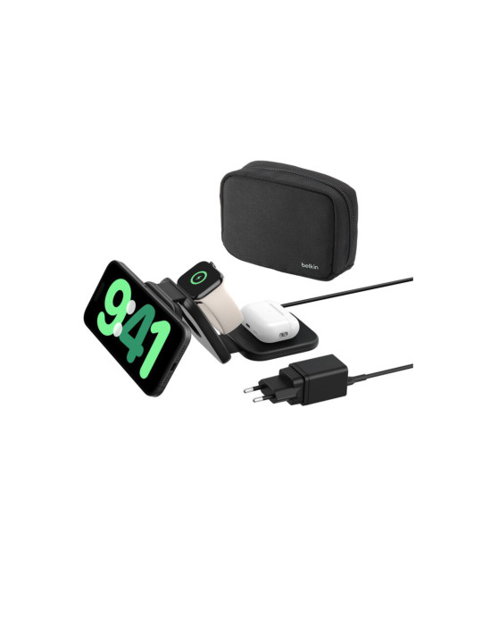BELKIN Station de Recharge Portable 3-en-1 Qi2 (15W)
