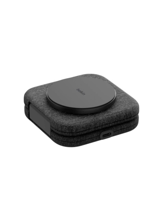 BELKIN Chargeur Magnétique de Voyage 2-en-1 Qi2 (15W)