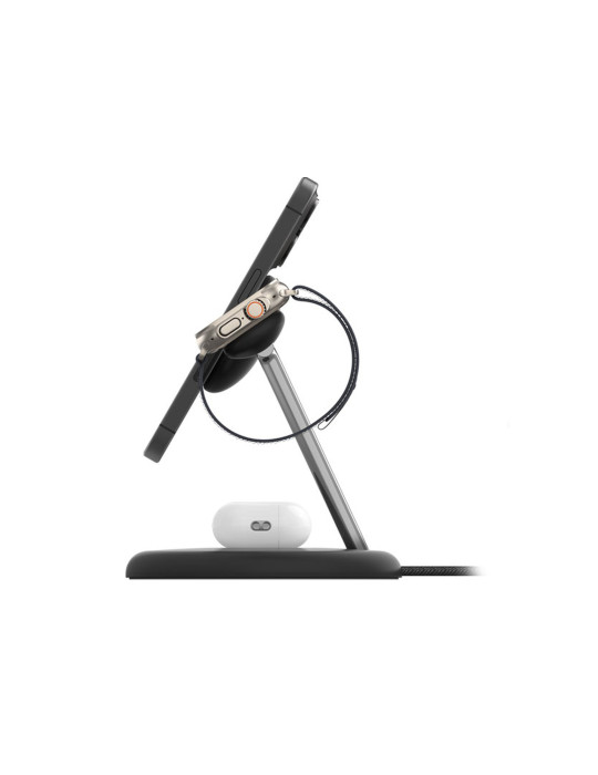 BELKIN Station de recharge 3-en-1 avec Qi2 (15W) (Noir)