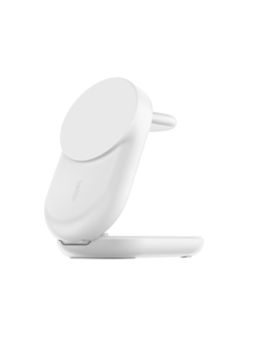 BELKIN Station de Recharge Magnétique 3-en-1 Qi2 (25W) (Blanc)