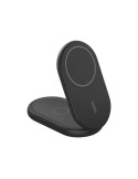BELKIN Station de recharge sans fil 2-en-1 avec Qi2 (15W) (Noir)