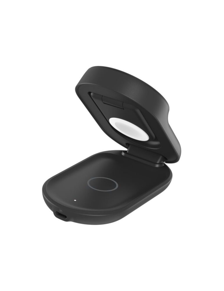 BELKIN Station de Recharge Magnétique 3-en-1 Qi2 (25W) (Noir)