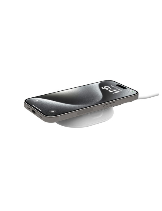 BELKIN Support de recharge magnétique Qi2 et pliable (15W) (Blanc)