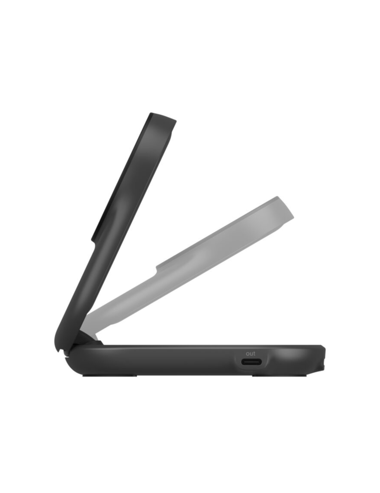 BELKIN Station de Recharge Magnétique 2-en-1 Qi2 (25W) (Noir)
