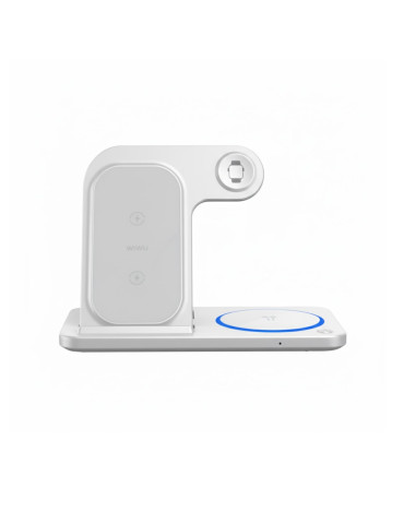 WIWU Station de Recharge Sans Fil 3-en-1 (Wi-W020)
