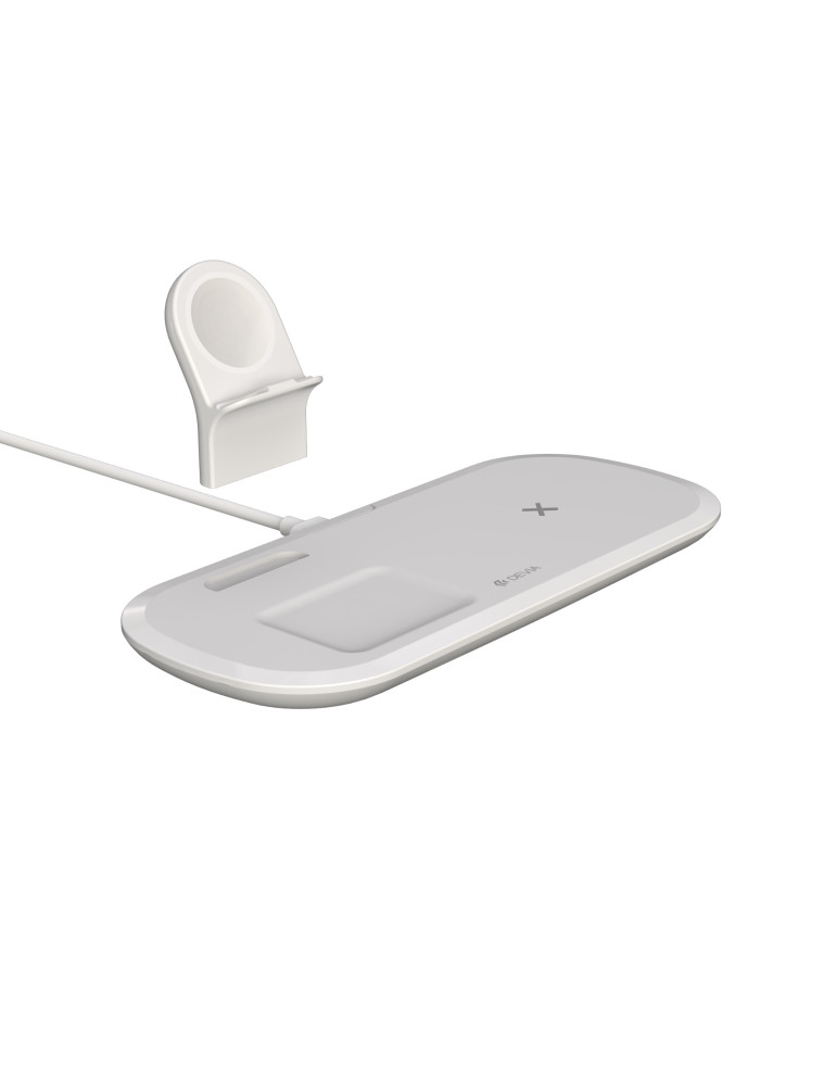 DEVIA Smart Series Station de Recharge Magnétique 3-en-1 15W (Blanc)