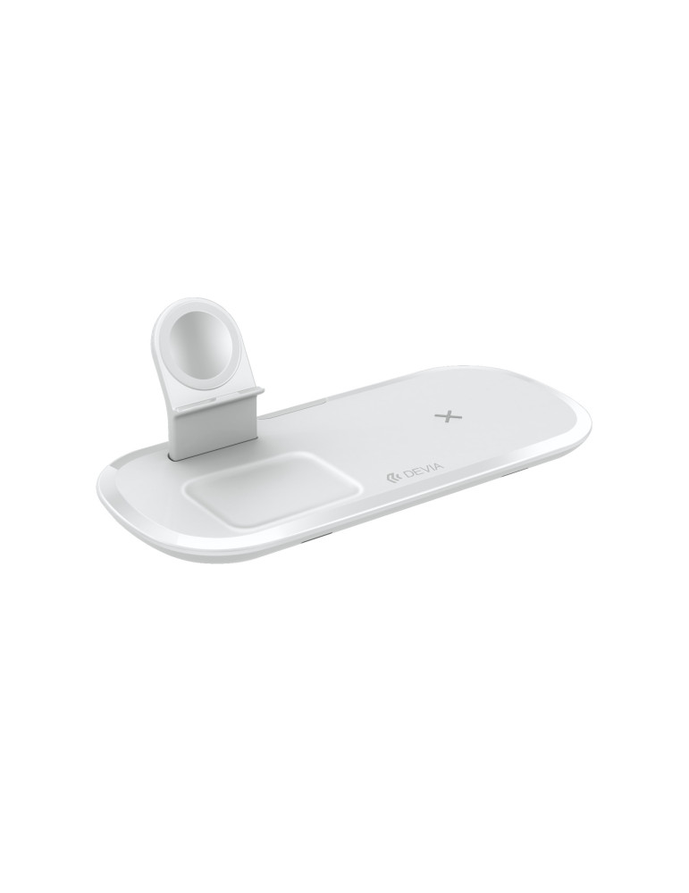 DEVIA Smart Series Station de Recharge Magnétique 3-en-1 15W (Blanc)