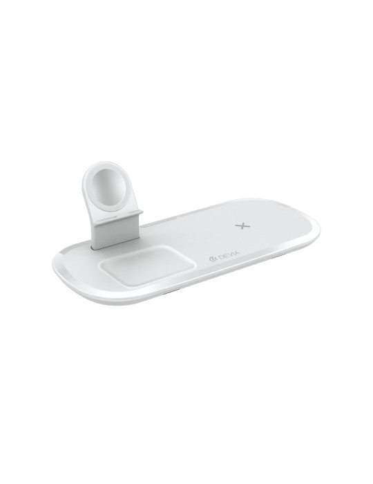 DEVIA Smart Series Station de Recharge Magnétique 3-en-1 15W (Blanc)