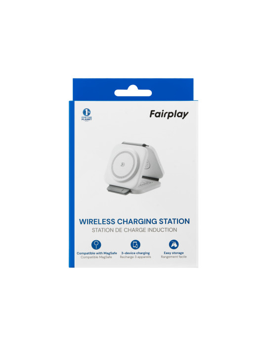 FAIRPLAY Station de Charge MagSafe 3-en-1