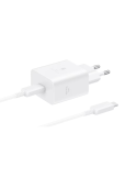 SAMSUNG Adaptateur Secteur USB-C 45W + Câble (Blanc) (Masterbox 10pcs)
