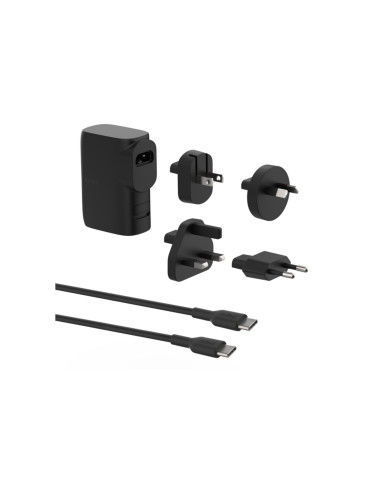 BELKIN Chargeur Secteur Hybride USB-C 25W + PowerBank 5K (Noir)