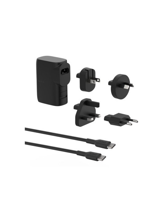 BELKIN Chargeur Secteur Hybride USB-C 25W + PowerBank 5K (Noir)