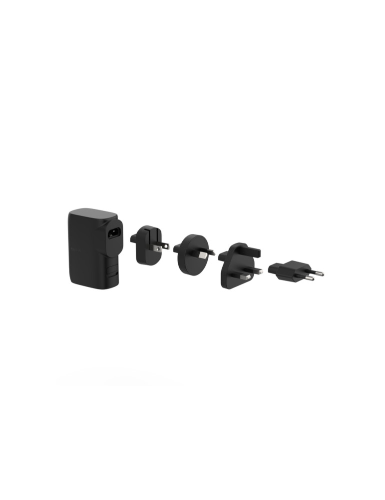 BELKIN Chargeur Secteur Hybride USB-C 25W + PowerBank 5K (Noir)