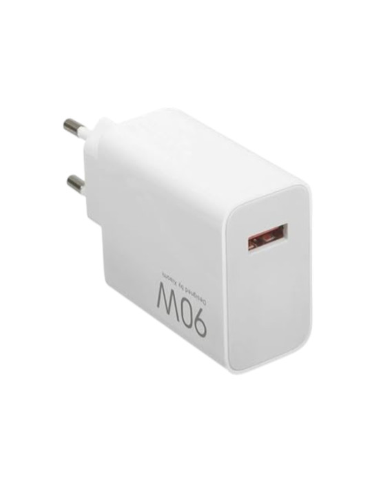 Xiaomi Pack Chargeur 90W + Câble USB-A vers USB-C (Blanc)