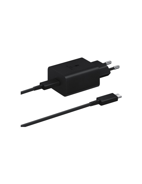 SAMSUNG Pack Chargeur 45W + Câble USB-C (Noir) | DOTIRI