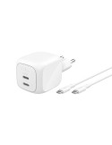 BELKIN Chargeur Secteur 50W 2 Ports + Câble USB-C vers USB-C 1m