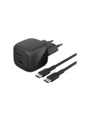 BELKIN Chargeur Secteur 45W + Câble USB-C vers USB-C 1m (PVC) (Noir)