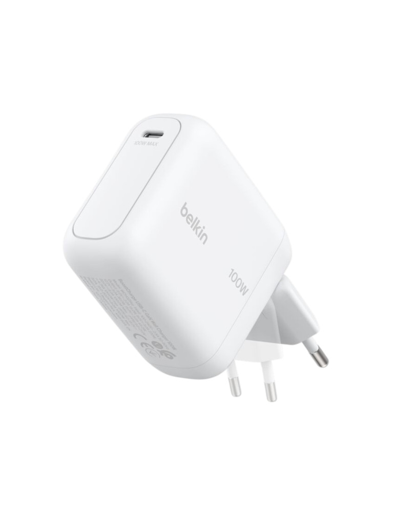 BELKIN Chargeur Secteur GaN USB-C 100W (Blanc) | DOTIRI