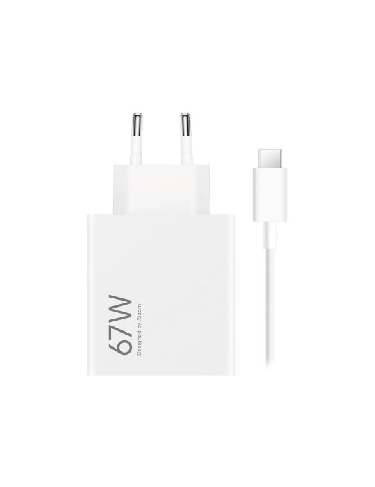 Xiaomi Pack Chargeur 67W + Câble USB-C (Blanc) | DOTIRI