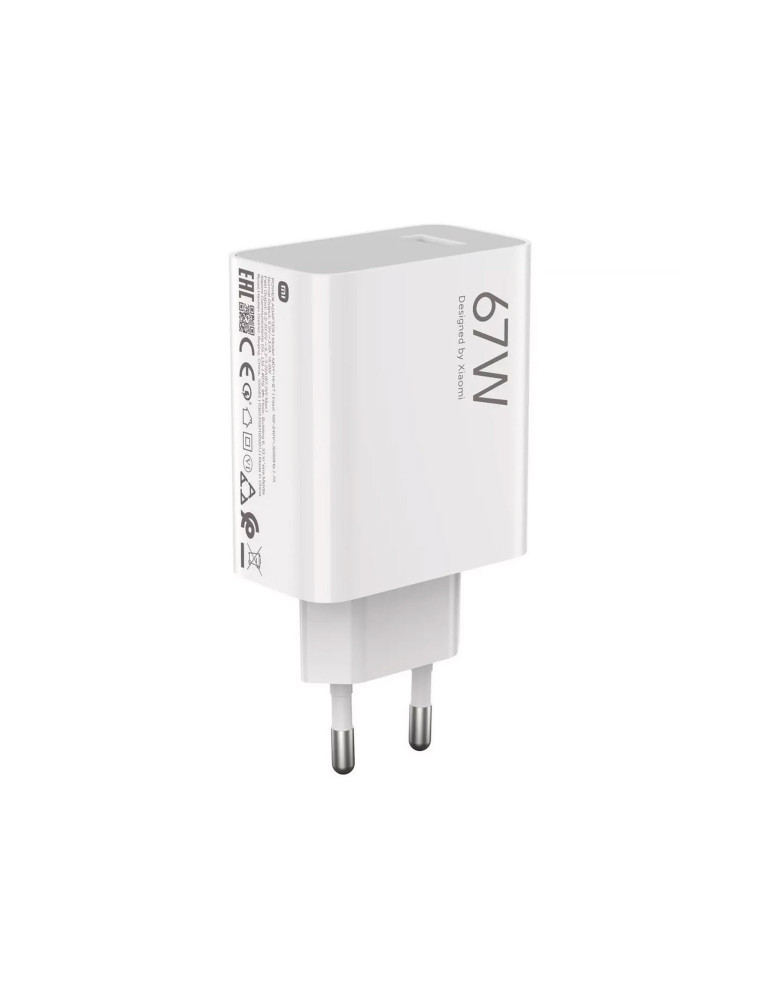 Xiaomi Pack Chargeur 67W + Câble USB-C (Blanc) | DOTIRI
