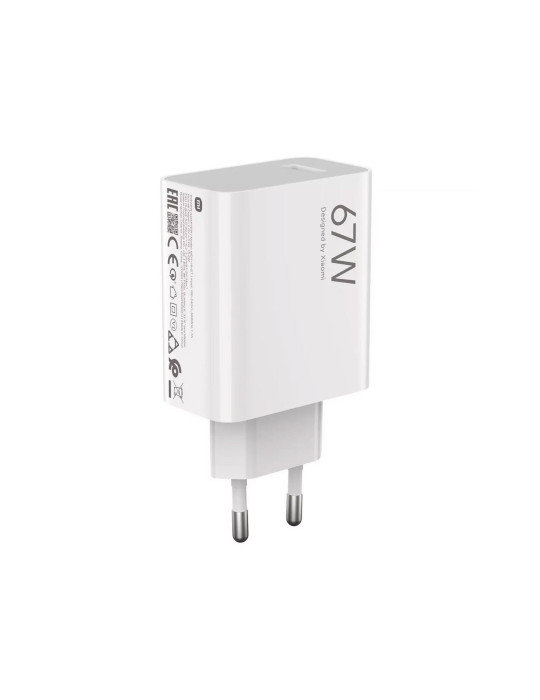 Xiaomi Pack Chargeur 67W + Câble USB-C (Blanc) | DOTIRI