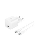 BELKIN Chargeur Secteur 25W + Câble USB-C vers USB-C 1m (Blanc)