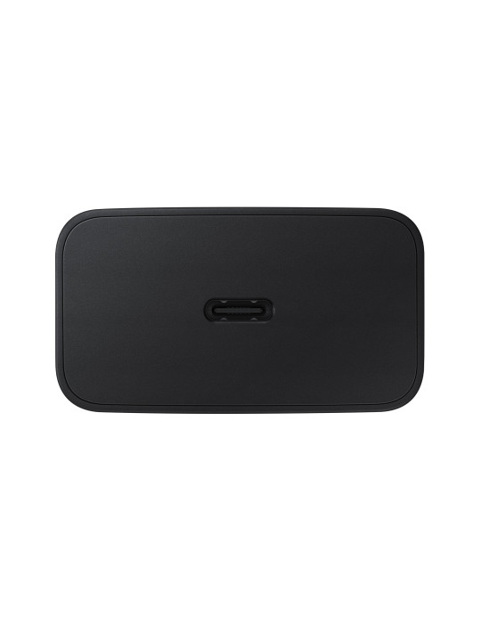 SAMSUNG Pack Chargeur 15W + Câble USB-C (Noir) | DOTIRI