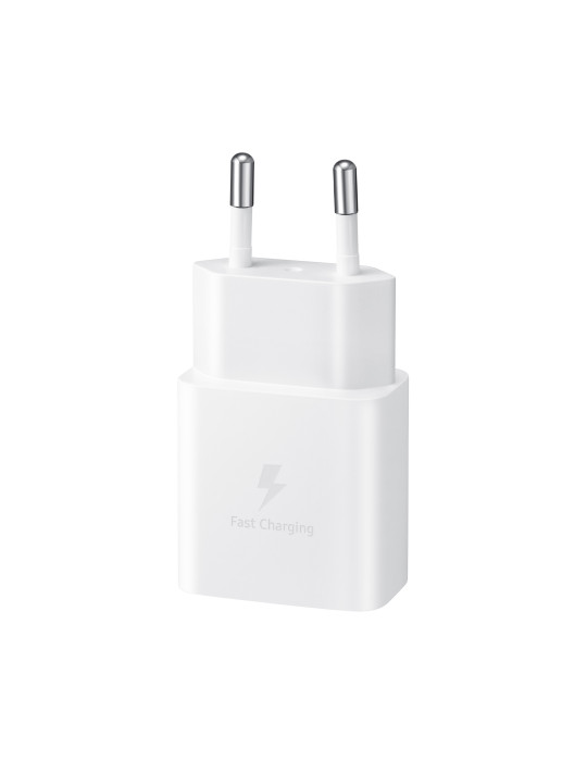 SAMSUNG Pack Chargeur 15W + Câble USB-C  (Blanc) | DOTIRI