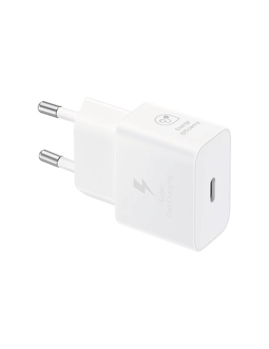 SAMSUNG Chargeur 25W USB-C (Blanc) | DOTIRI