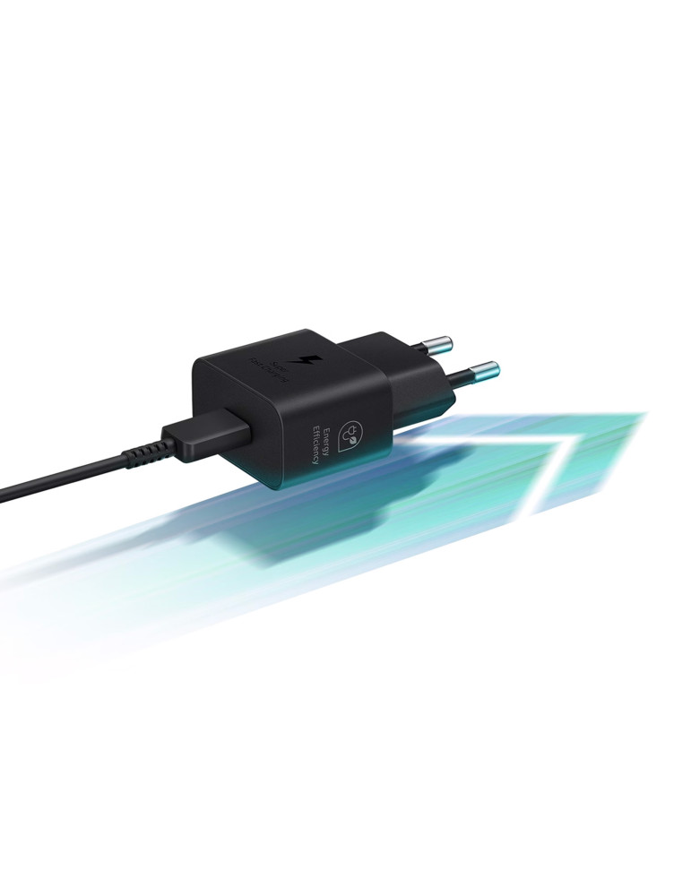 SAMSUNG Chargeur 25W USB-C (Blanc) | DOTIRI