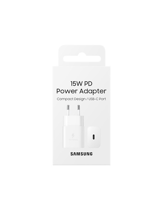 SAMSUNG Chargeur 15W USB-C (Blanc) | DOTIRI