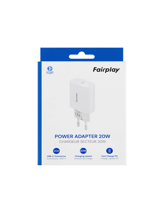 FAIRPLAY Chargeur 20W USB-C | DOTIRI